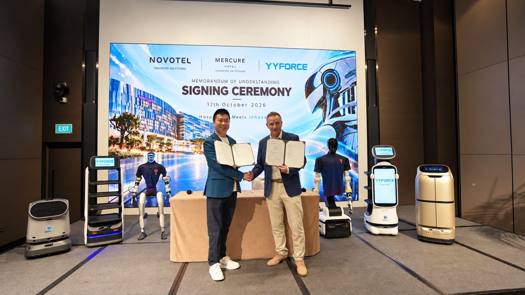 Novotel i Mercure u Singapuru uvode robote za dostavu, čišćenje i pomoć gostima