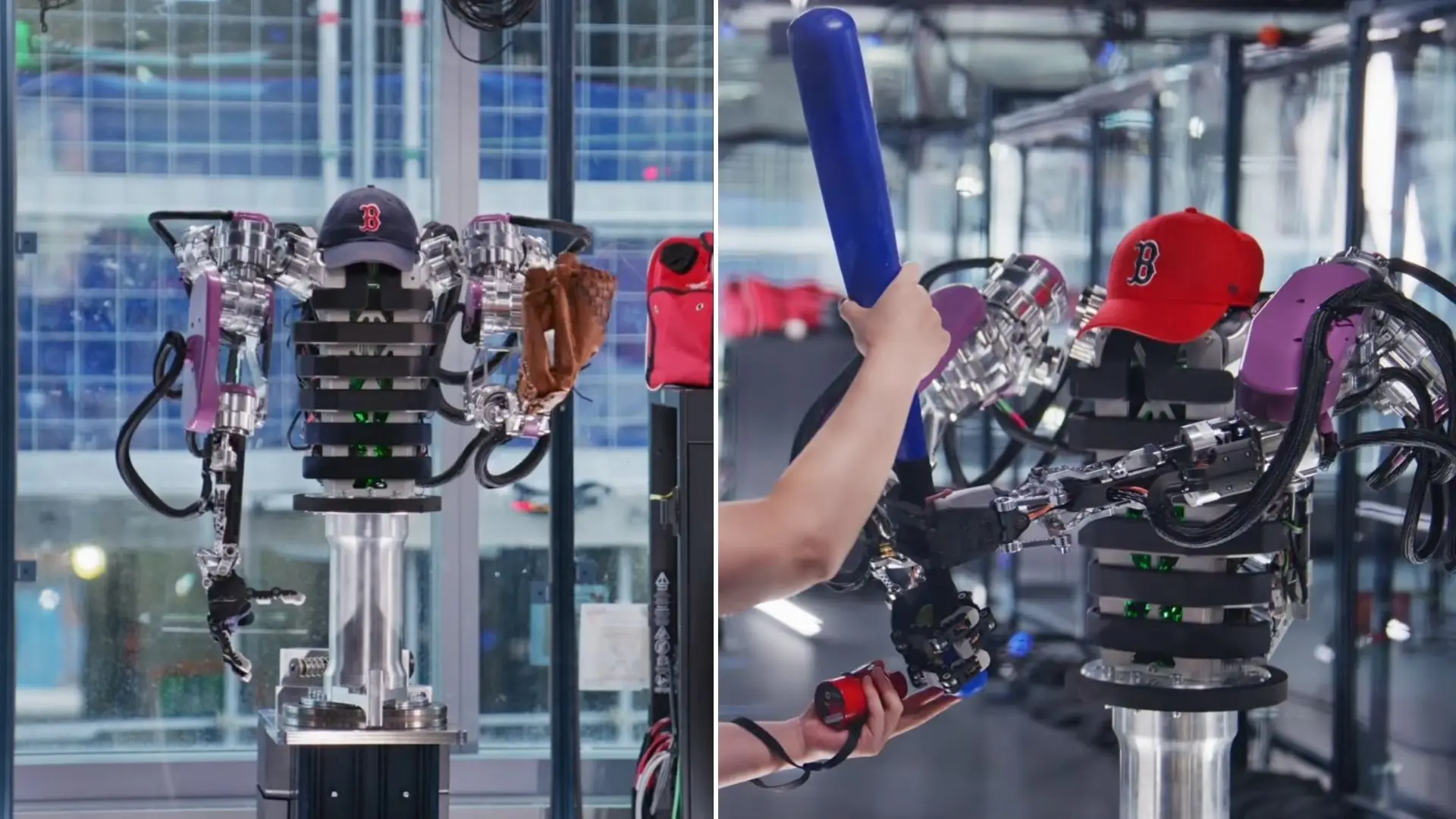 Robot AthenaZero baca, hvata i udara lopticu poput bejzbolskog igrača