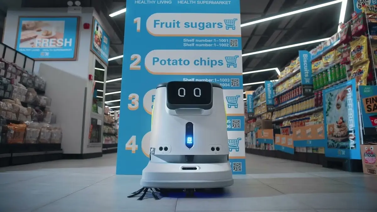 Prizor iz videa: PUDU CC1 Pro robot za čišćenje